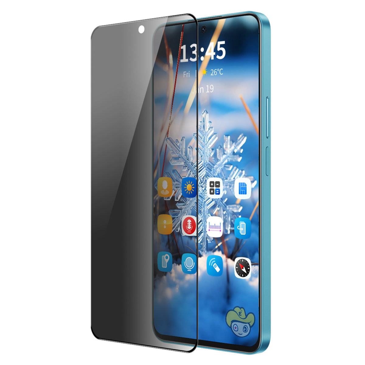 ENKAY HAT PRINCE For Xiaomi 14 Anti-peep Screen Protector Silk Printing High Aluminium-silicon Glass Film ENKAY HAT PRINCE For Xiaomi 14 Anti-peep Screen Protector Silk Printing High Aluminium-silicon Glass Film